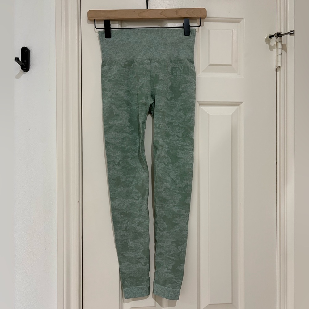 Gymshark Seamless Camo Full Length Leggings